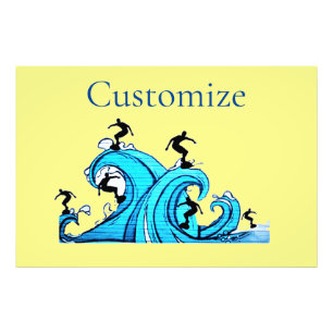 Surfers Everywhere Thunder_Cove Photo Print
