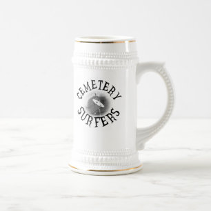 Surfers Party like a mortician ...Grab a col... Beer Stein