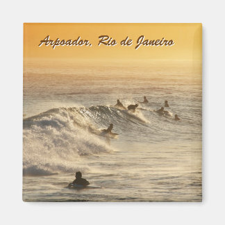 "Surfers, Rio de Janeiro" aimant frigo