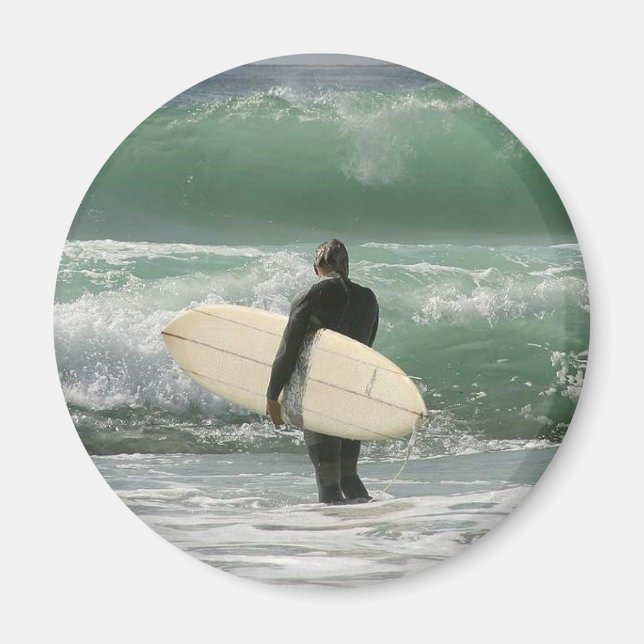 Surfers Surfing Sport Magnet (Front)