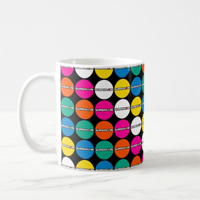 surfEXPLORE Logo Coffee Mug (Gauche)