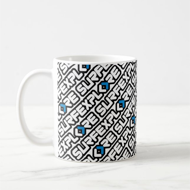 surfEXPLORE Logo Coffee Mug (Left)
