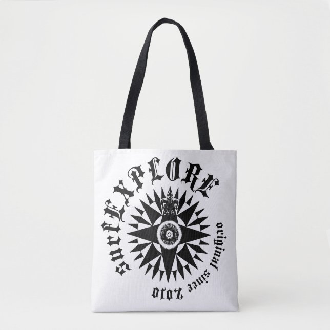 surfEXPLORE Logo Shoulder Tote Bag (Front)