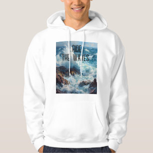 Surfez les Vagues – Sweat à Capuche Inspiré de l'O