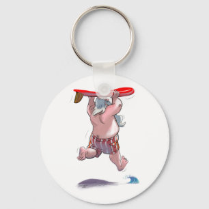sUrFiN sAnTa Keychain