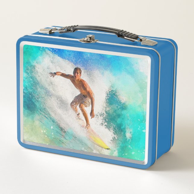 Surfing 17A Lunch Box (Front)
