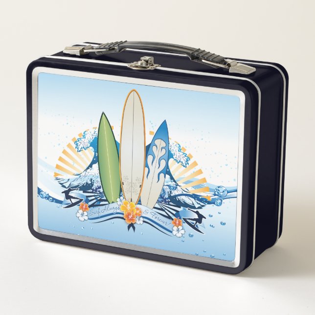 Surfing 2 Lunch Box (Front)