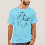 Surfing 4 Peace T-shirt<br><div class="desc">Surfing 4 Peace offers its latest logo design, printed on your choice of t-shirts and colours for both men and women. For best quality, we recommend a premium t-shirt, but you can choose the shirt that you want the logo on. The logo and print are in black so be sure...</div>
