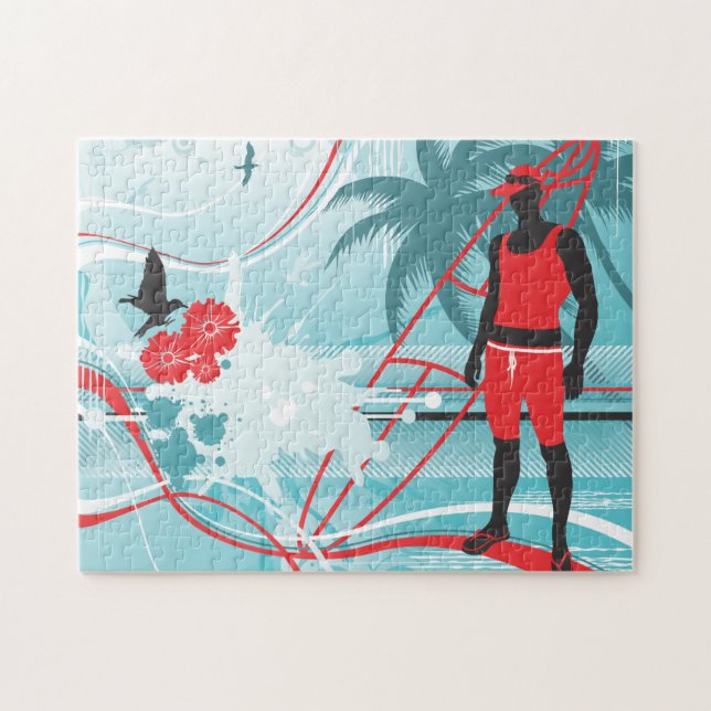 Surfing 4 Puzzle (Horizontal)