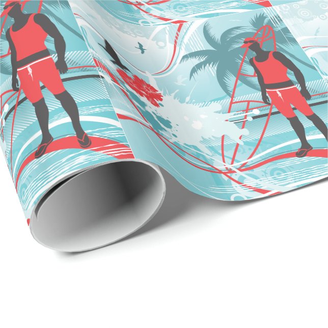 Surfing 4 Wrapping Paper (Roll Corner)