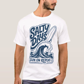 Surfing Adventure Logo T-Shirt
