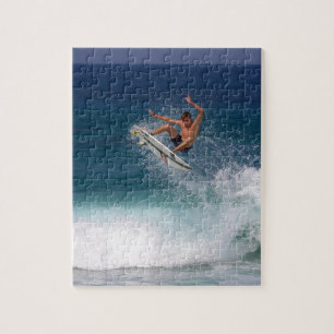 Surfing aerial tropical waves jigsaw puzzle