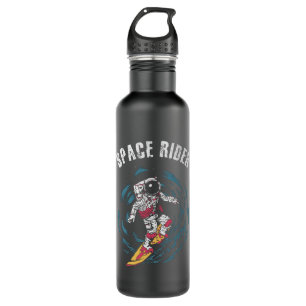 Surfing Astronaut Space Rider Surfer 710 Ml Water Bottle