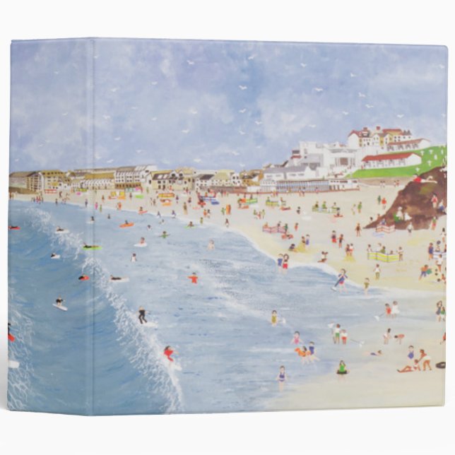 Surfing at Porthmeor Binder (Front/Spine)
