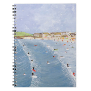 Surfing at Porthmeor Notebook