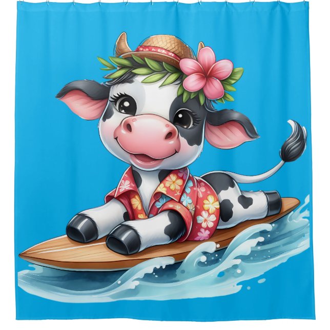 "Surfing Baby Cow" (Front)