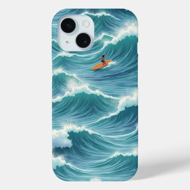 Surfing Boy Case-Mate iPhone Case (Back)