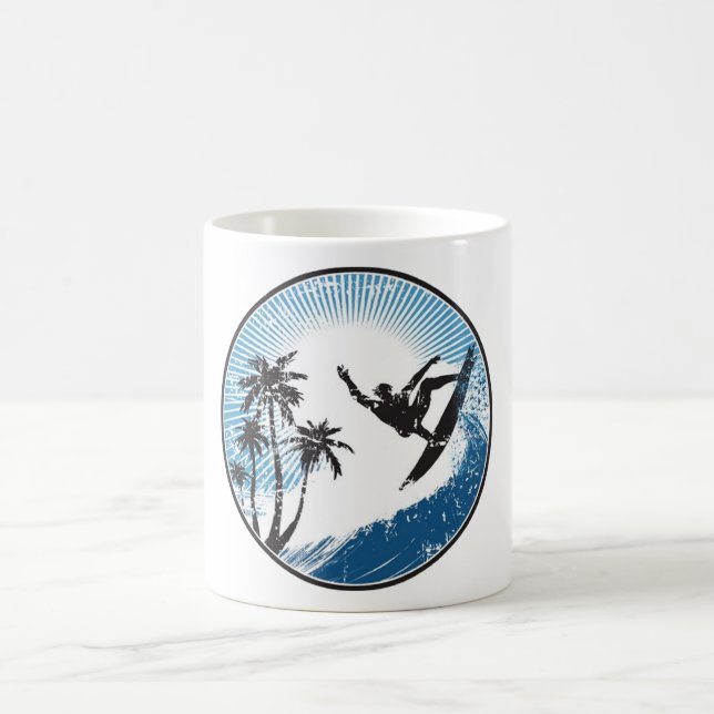 Surfing Coffee Mug (Center)