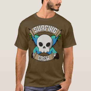 Surfing crew Jolly pirate T-Shirt