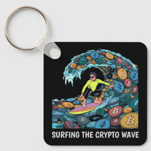 Surfing Crypto Keychain
