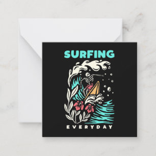 Surfing Everyday Card