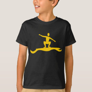 Surfing Figure - Amber T-Shirt