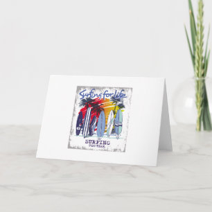 surfing for life card