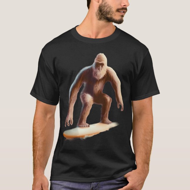 surfing funny T-Shirt (Front)