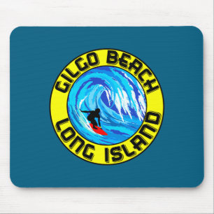 Surfing Gilgo Beach Long Island New York Surf Surf Mouse Pad