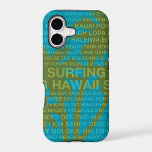 Surfing Hawaii Palm Trees Hawaiian iPhone 5 Cases