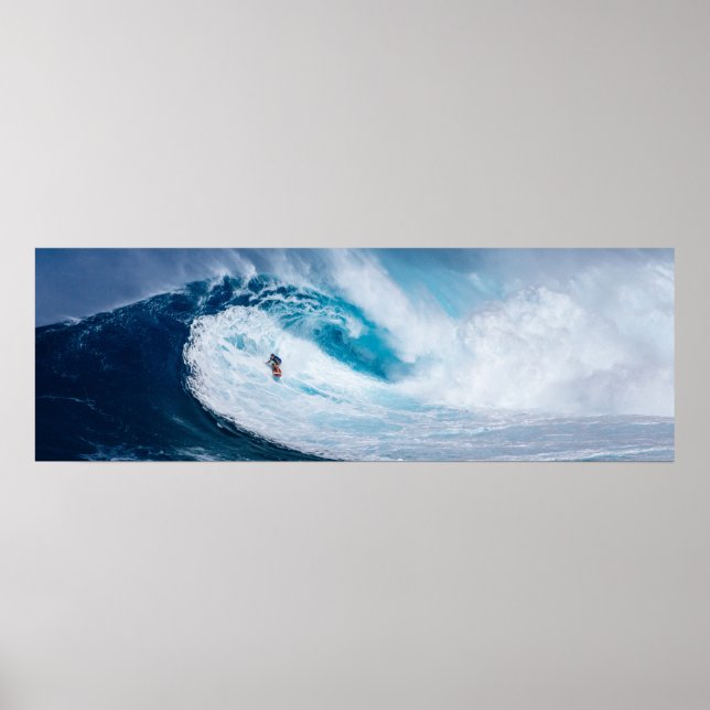 Surfing in Hawaii Poster (Front)