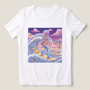 Surfing Jellyfish Queen Tee 🌊🧜♀️