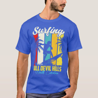 Surfing Kill Devil Hills North olina T-Shirt