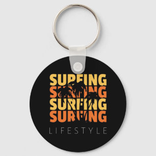 Surfing Life Style Surfing Keychain