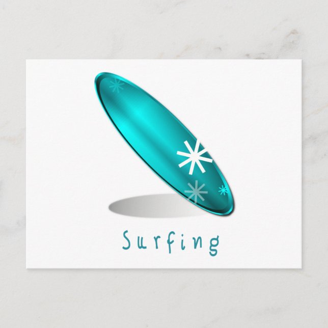 Surfing Logo Postcard (Front)
