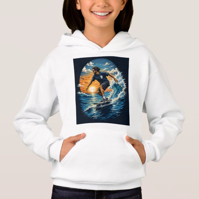 Surfing man on the waves  (Front)