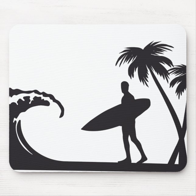 Surfing Mouse Pad (Front)