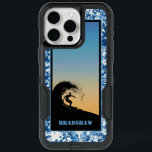 Surfing Ocean Waves iPhone 15 Pro Max Case<br><div class="desc">Personalize this Surfing Ocean Waves phone case with your name or text.</div>
