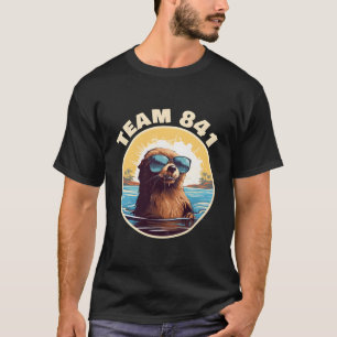 Surfing Otter 841 Otter My Way California Sea Otte T-Shirt