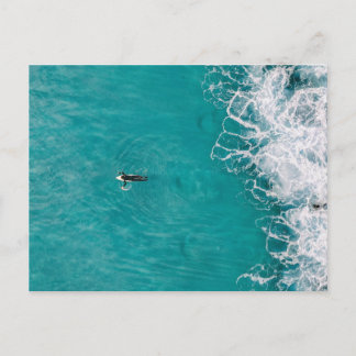 Surfing Postcard