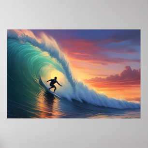 Surfing Poster