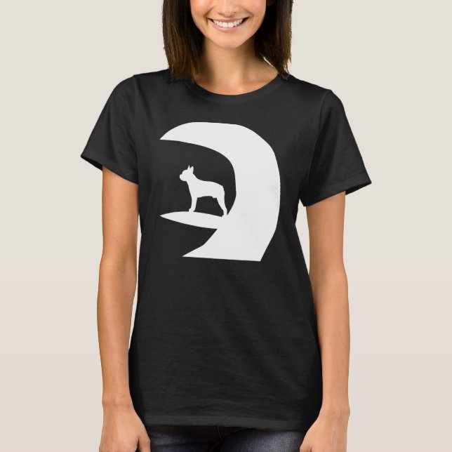 Surfing Pug T-Shirt (Front)