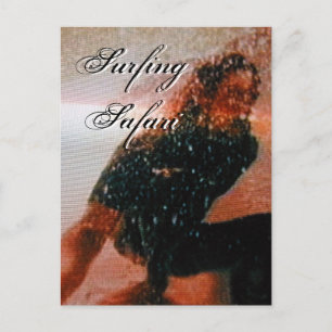 Surfing Safari I Postcard - Customizable