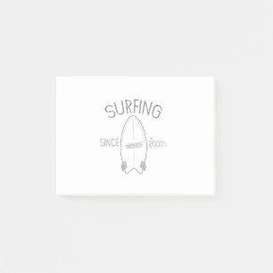 Surfing since the 2000's post-it notes
