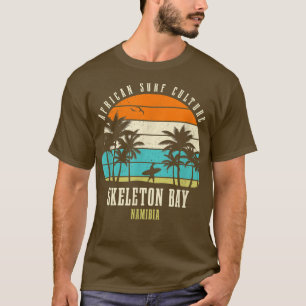 Surfing Skeleton Bay Namibia, African Surf Culture T-Shirt