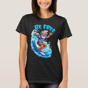 Surfing Summer Beach Vacation Surfer Ocean Beach T T-Shirt