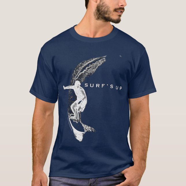 Surfing Surf's Up T-Shirt (Front)