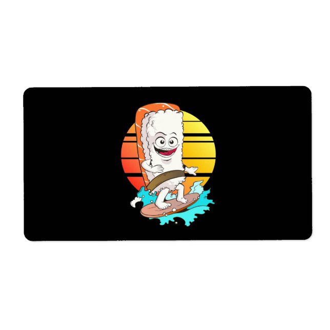 Surfing Sushi (Front)