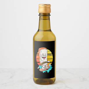 Surfing Sushi Wine Label