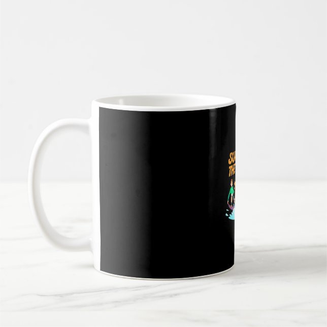 Surfing The Winds Coffee Mug (Left)